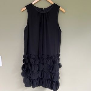 DAVID DIXON size 8 black dress flirty style